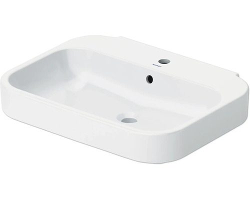 Möbelwaschtisch Duravit Happy D.2 65x50 cm weiß Waschbecken aus Keramik