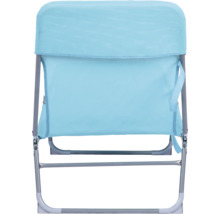 Strandstuhl mit klappbarem Metallrahmen und Textilbezug