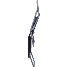 Zusammengeklappter Wäscheständer aus Metall