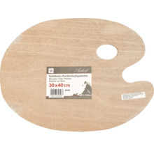 Holzfarbmischpalette mit den Maßen 30 x 40 cm