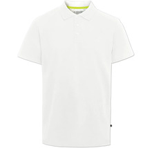 Weißes Poloshirt