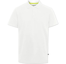 Weißes Poloshirt
