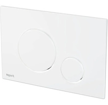 Toilettenspülplatte mit zwei Tasten