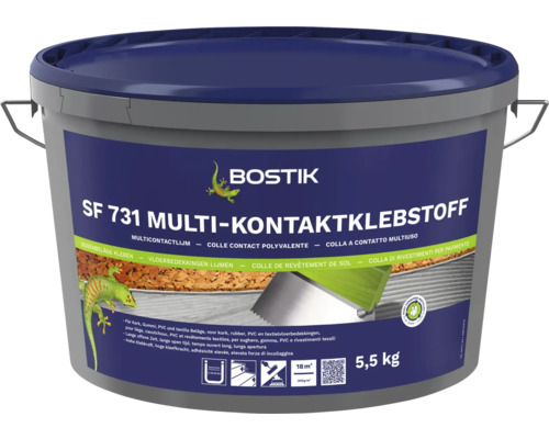 Bostik SF 731 Multi-Kontaktklebstoff im Eimer mit 5,5 Kilogramm Inhalt