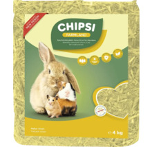 CHIPSI Farmland Naturstroh für Kleintiere, 4 Kilogramm Packung