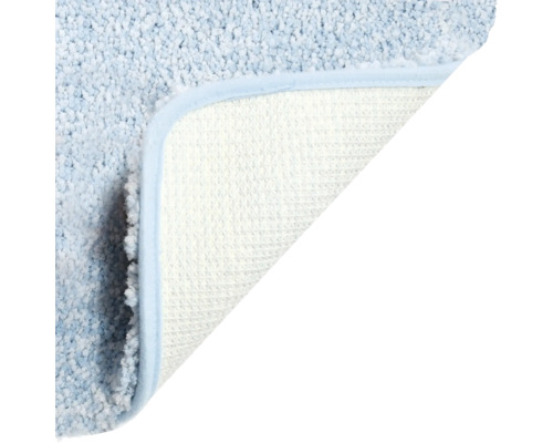 Detailansicht einer Badematte mit rutschfester Unterseite