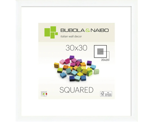 Bilderrahmen Bubola & Naibo Squared, 30x30 cm