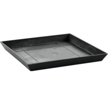 Quadratischer Pflanzenuntersetzer aus Kunststoff