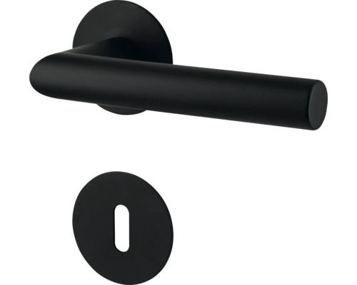 Türgriffgarnitur mit Schlüsselrosette