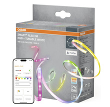 Osram Smart Flex 2 Meter LED Band mit Verpackung und Smartphone App