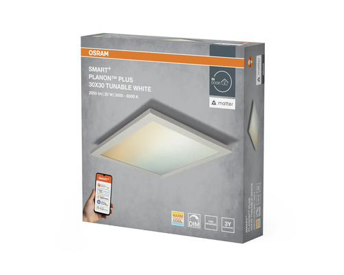 Osram Smart Plus Planon Deckenleuchte 30 x 30