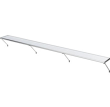 Dachrinnenlaufsteg aus Aluminium mit Halterungen