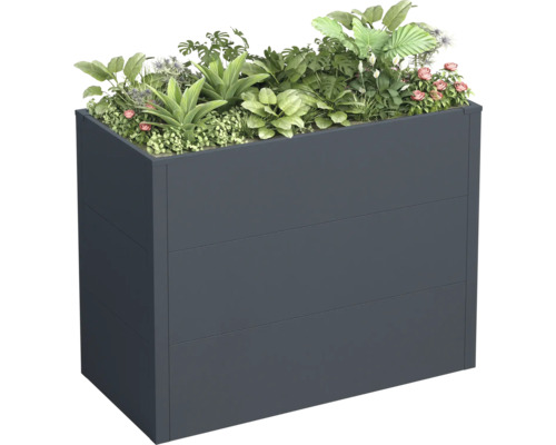 Hochbeet mit Bepflanzung