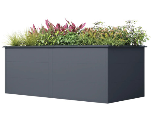 Hochbeet mit Bepflanzung