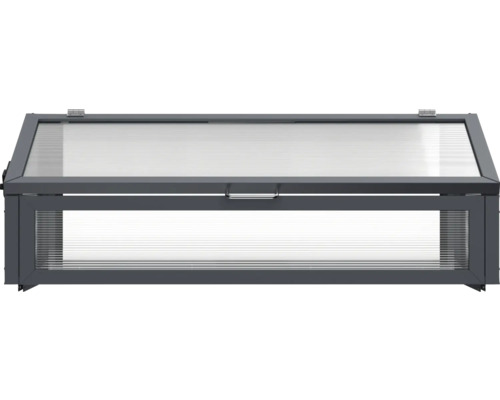 Frühbeetkasten mit Fenster zur Pflanzenanzucht