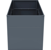 Rechteckiger Pflanzkasten aus Metall