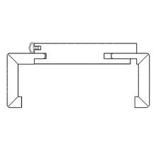 Schema eines Fensterrahmens