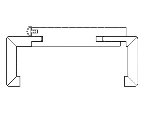 Schema eines Fensterrahmens