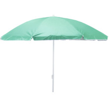 Geöffneter Strandschirm mit Ständer