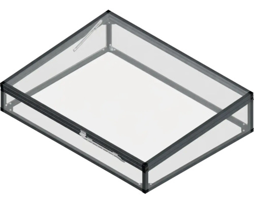 Frühbeetkasten mit Fenster und Rahmen