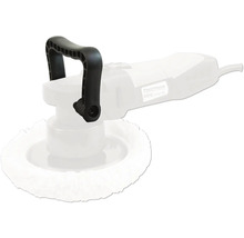 Poliergerät mit schwarzem Griff