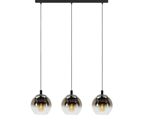 Hängeleuchte mit drei Leuchten in Kugelform