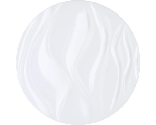 Runder, glatter Gegenstand mit gewellter Oberfläche