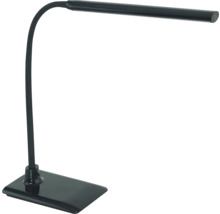 Schreibtischleuchte mit flexiblem Hals und rechteckigem Fuß
