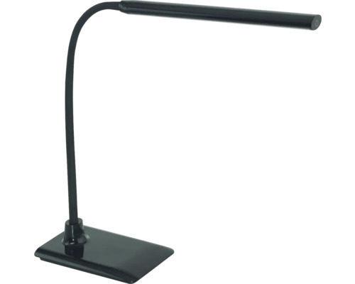 Schreibtischleuchte mit flexiblem Hals und rechteckigem Fuß