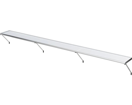 Dachrinnenlaufsteg aus Aluminium mit Halterungen