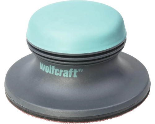 Haft- und Rundschleifer Wolfcraft Ø 125 mm Handschleifblock von Wolfcraft