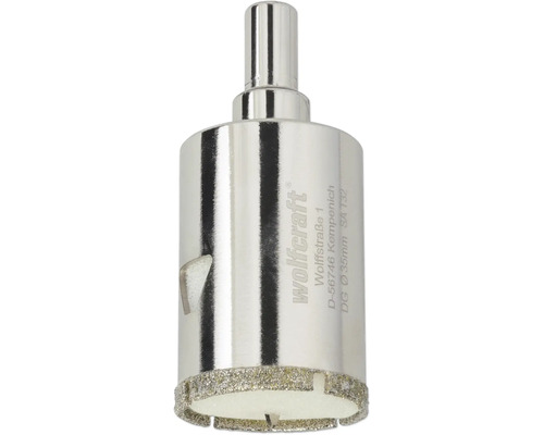 Wolfcraft Diamant-Lochsäge, 35 Millimeter Durchmesser