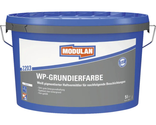 Modulan WP Grundierfarbe im Eimer, Inhalt 5 Liter