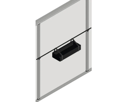 Hängekorb zur Wandmontage