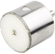 Wolfcraft Diamant-Lochsäge mit Zentrierbohrer, Durchmesser 60 Millimeter