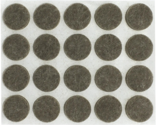 Filzgleiter zum Aufkleben, 20 Stück