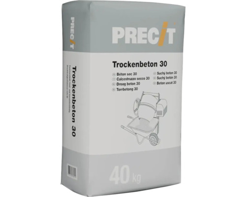 Sack Trockenbeton 30, 40 Kilogramm