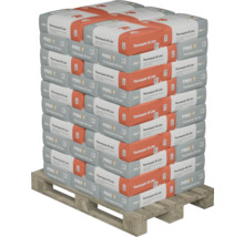 Palette mit Säcken von Thermoputz 45 Liter