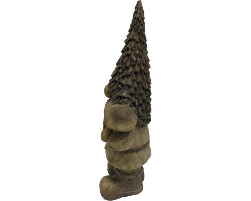 Dekorative Gartenfigur Gartenzwerg mit Baumhut