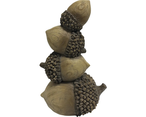 Dekorative Eichel-Skulptur für den Garten