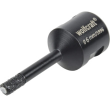 Wolfcraft Glasbohrer, Durchmesser 6 mm