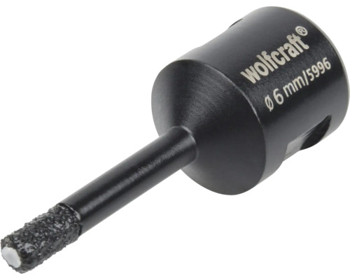 Wolfcraft Glasbohrer, Durchmesser 6 mm