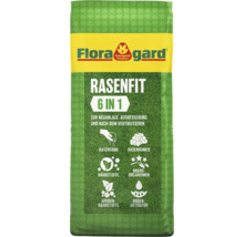 Floragard Rasenfit 6 in 1 Packung für Rasenpflege