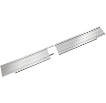 Zweiteilige Führungsschiene aus Aluminium für präzise Schnitte inklusive Verbindungselementen