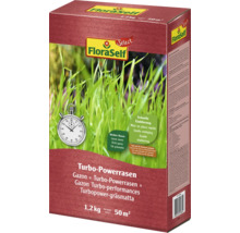 Floraself Turbo-Powerrasen 1,2 kg für 50 Quadratmeter