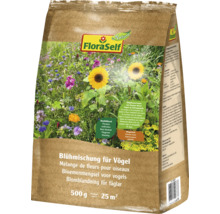 FloraSelf Blühmischung für Vögel, 500 Gramm Packung