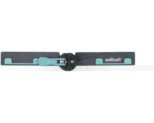 Wolfcraft Winkelschmiege aus Kunststoff zum Messen und Übertragen von Winkeln mit Feststellhebel.