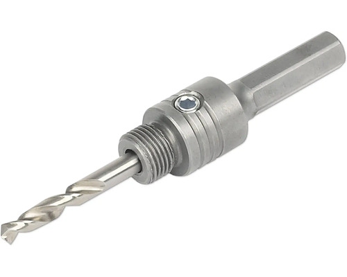 Spanndorn Wolfcraft für Lochsägen 5/8" Metallbohrer mit Sechskantschaft