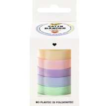 Satinband Set, 5 Stück à 4 Meter