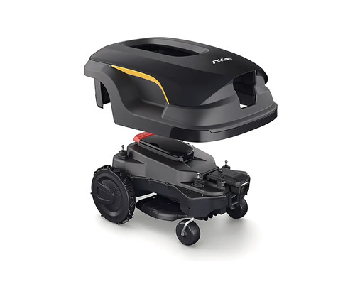 Demontierter Robotermäher von Stiga